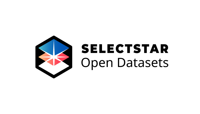 셀렉트스타 오픈데이터셋 | 더 나은 AI를 위한 양질의 데이터셋 무료제공